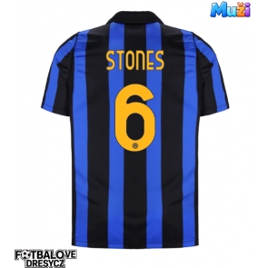 Inter Milan John Stones #6 Domácí Dres 2026-27 Krátký Rukáv Inter Milan John Stones #6 Domácí Dres 2026-27 Krátký Rukáv